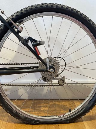 Bicicleta Negra Montaña