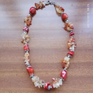 Lotto 5 collane perline