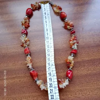 Lotto 5 collane perline