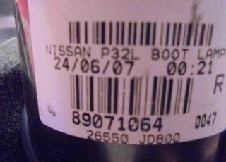 Piloto porton nissan 89071064 qashqai j10 1690293