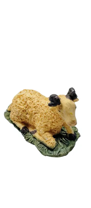 Belén 4 ovejas y cobertizo