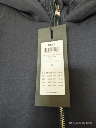 Chaqueta ONLY ONLTAHOE HOOD JACKET M