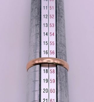 Alianza Media Caña Oro 18K