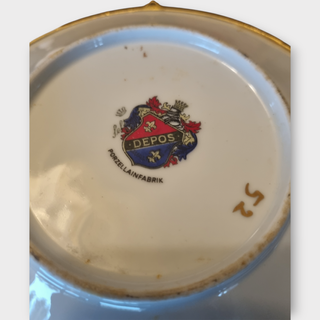 Plato Cenicero Porzellanfabrik