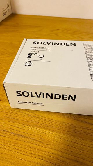 Lámpara de techo/pie Solvinden Ikea