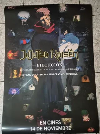 Póster Jujutsu Kaisen Ejecución