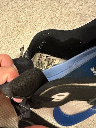 Zapatillas Nike niño azul y blanco