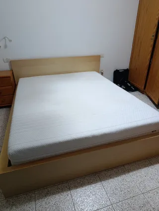 Somier Ikea Malm y Colchón Anneland