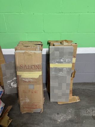 Baldosas Saloni 25x75 Blanca