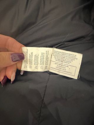 Plumas Moncler Marrón Original