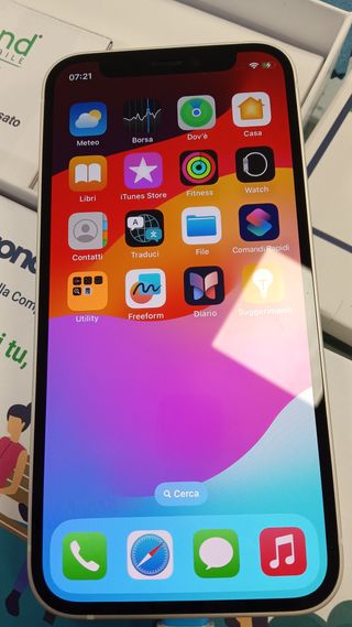 iPhone 12 mini bianco