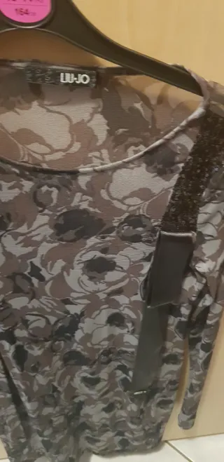 Liu Jo Vestito Trasparente Elegante Donna