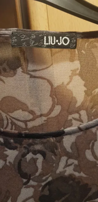 Liu Jo Vestito Trasparente Elegante Donna