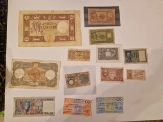 Lotto Banconote Italiane Rare