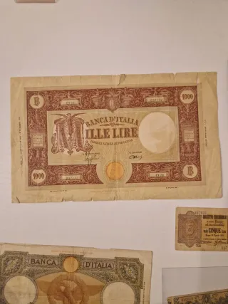 Lotto Banconote Italiane Rare