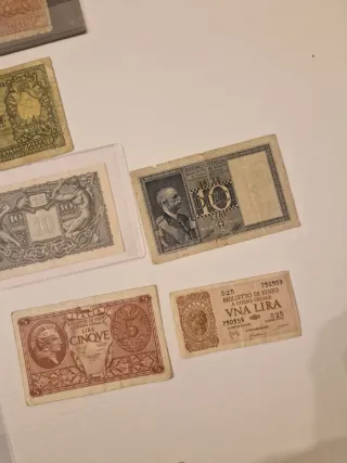 Lotto Banconote Italiane Rare