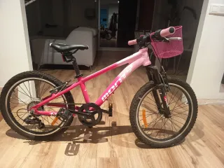 Bicicleta infantil rosa 20pulgas