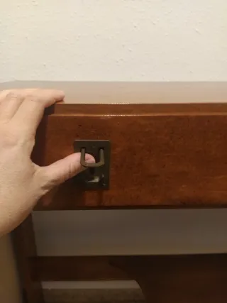 Mueble recibidor de madera