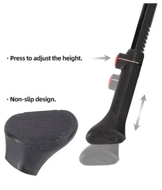 Soporte Plegable Bicicleta Negro