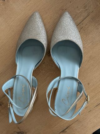 Zapatos de novia Claudia Civirelli Talla 38