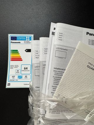 TV Panasonic 42 pulgadas Negra