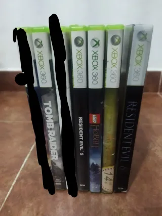 Lote 5 Juegos Xbox 360