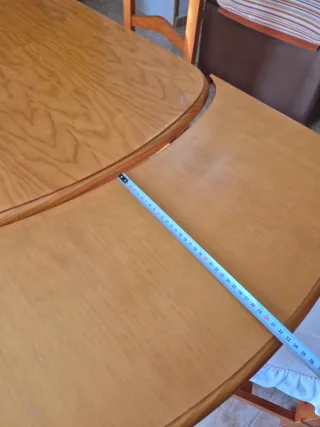 Mesa y 4 Sillas Comedor Madera