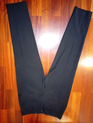 Traje de chico negro Slim fit