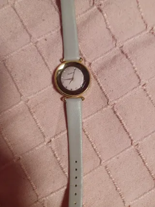 Reloj Buredo niña dorado y rosa