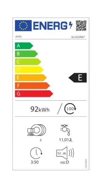 Lavavajillas Jocel Blanco JLL022967