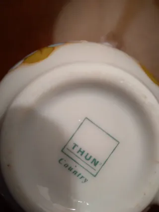 Tazzina caffè Thun decorata