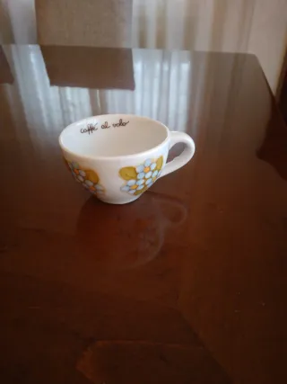 Tazzina caffè Thun decorata