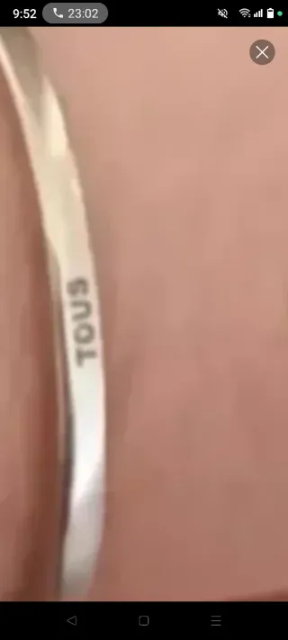 Anillo Tous Oro Blanco 18k