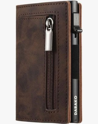 Cartera magnética DARAKO Marrón