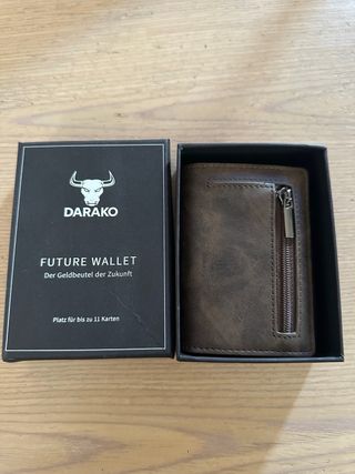 Cartera magnética DARAKO Marrón