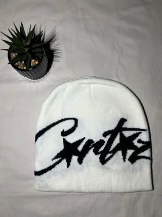 Cappello Corteiz Lana Bianco