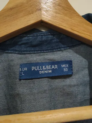 Camisa vaquera Pull&Bear manga corta