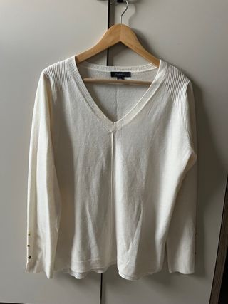 Jersey Primark Blanco Talla M
