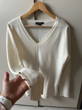 Jersey Primark Blanco Talla M