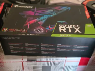 Gigabyte Aorus RTX 3070 Ti Tarjeta Gráfica