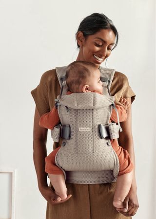Mochila Porta Bebé BabyBjörn One Air Gris