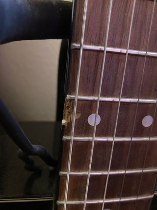 Guitarra Acústica Negra