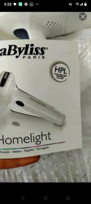 Máquina depilar IPL sin estrenar