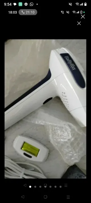 Máquina depilar IPL sin estrenar