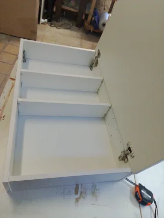 Armario Baño Suspendido con Espejo