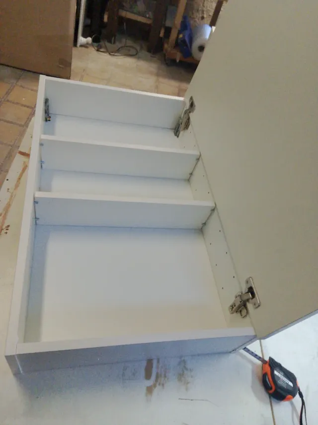 Armario Baño Suspendido con Espejo