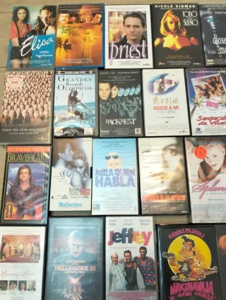 Lote 25 Películas VHS Variadas