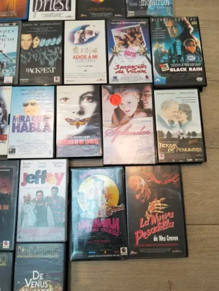 Lote 25 Películas VHS Variadas