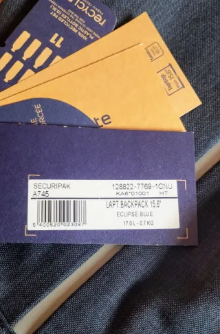 Mochila Samsonite Portátil 15'6 Azul/Gris