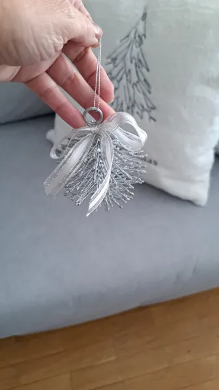 Bolas de Navidad Plateadas